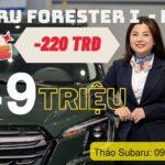 Giá lăn bánh Subaru Forester tháng 10/2023