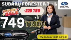 Read more about the article Giá lăn bánh Subaru Forester tháng 10/2023