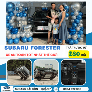 Read more about the article Giá xe Subaru Forester tháng 5/2024